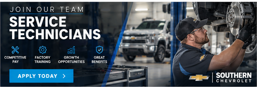 Service Technician Recruitment Banner